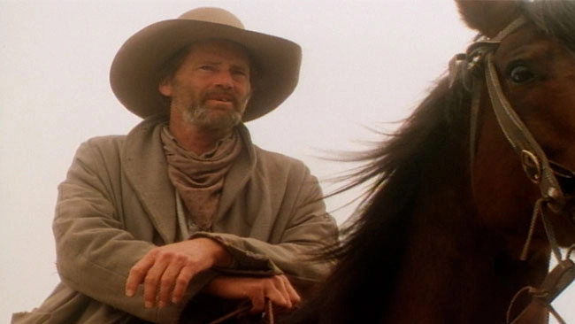 Streets of Laredo screen shot with Sam Shepard